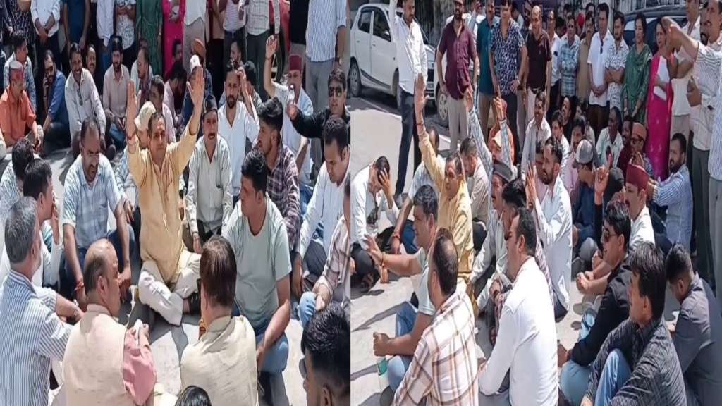 Dehradun-BJP-Protest