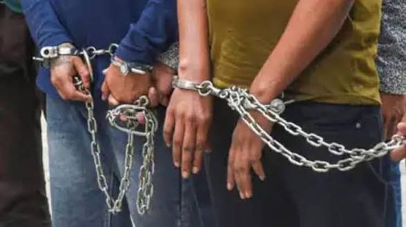 arrested